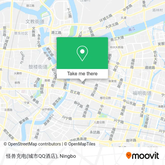 怪兽充电(城市QQ酒店) map