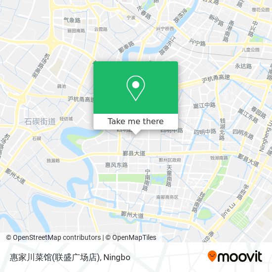 惠家川菜馆(联盛广场店) map
