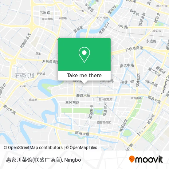 惠家川菜馆(联盛广场店) map