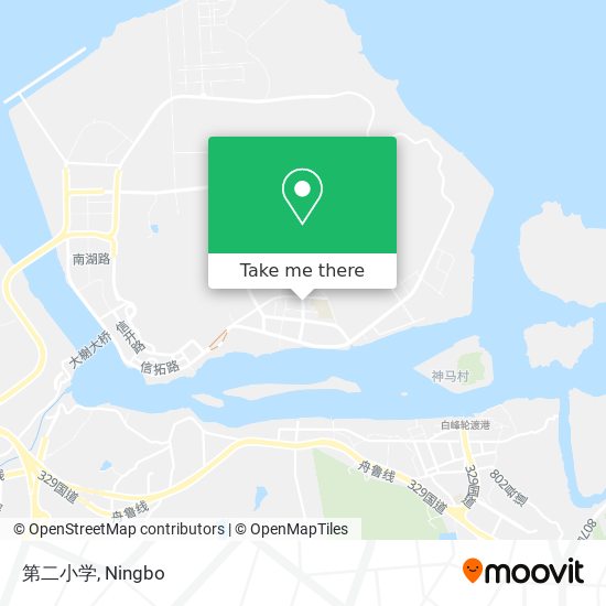 第二小学 map