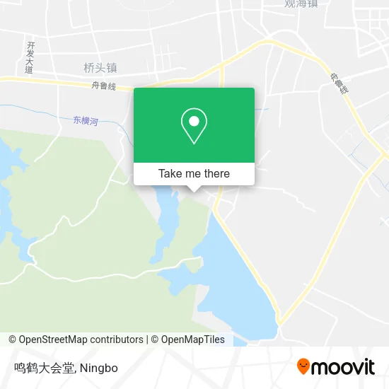 鸣鹤大会堂 map
