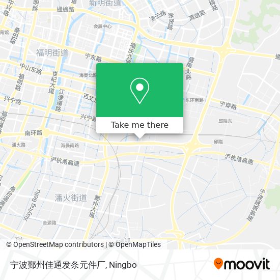 宁波鄞州佳通发条元件厂 map