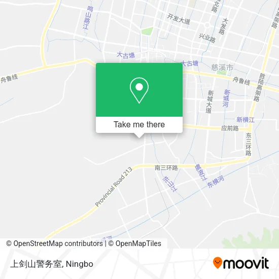 上剑山警务室 map