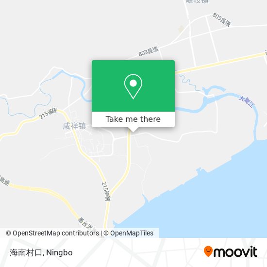 海南村口 map