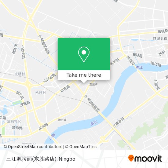 三江源拉面(东胜路店) map