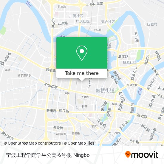 宁波工程学院学生公寓-6号楼 map