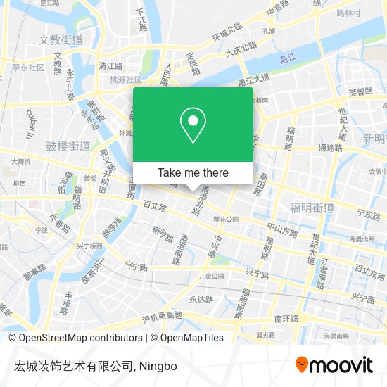 宏城装饰艺术有限公司 map