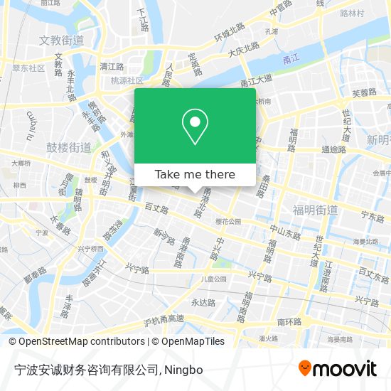 宁波安诚财务咨询有限公司 map
