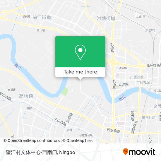 望江村文体中心-西南门 map