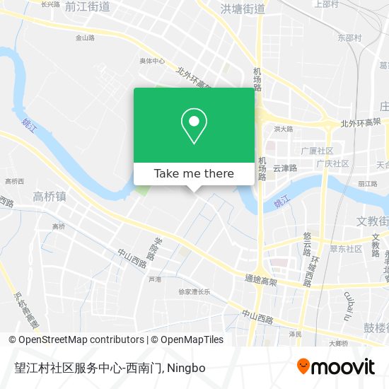 望江村社区服务中心-西南门 map