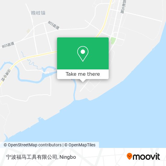 宁波福马工具有限公司 map