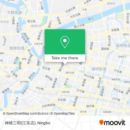 神猪三明(江东店) map