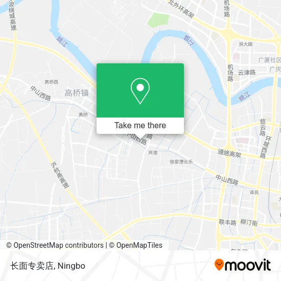 长面专卖店 map