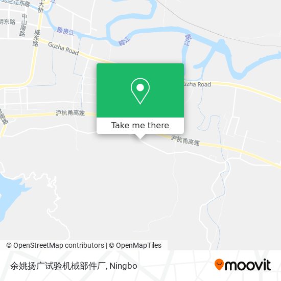 余姚扬广试验机械部件厂 map