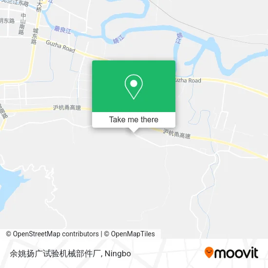 余姚扬广试验机械部件厂 map