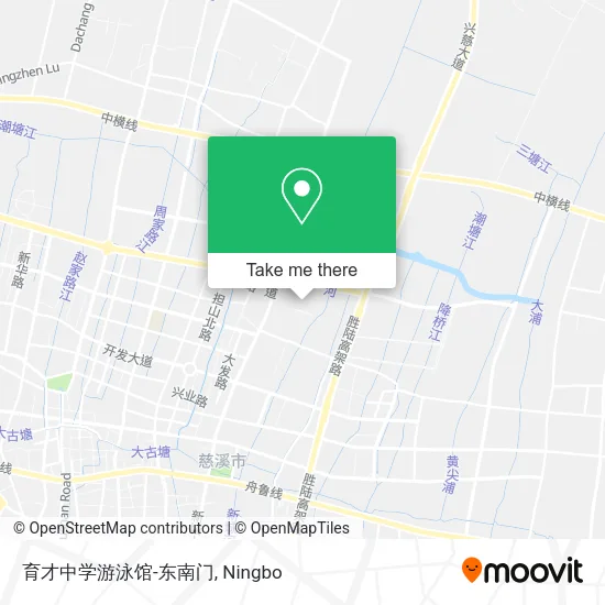 育才中学游泳馆-东南门 map