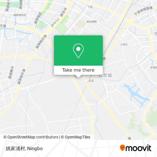 姚家浦村 map