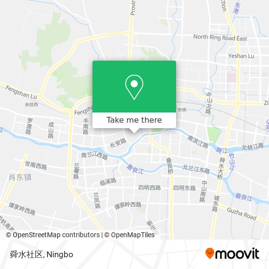 舜水社区 map