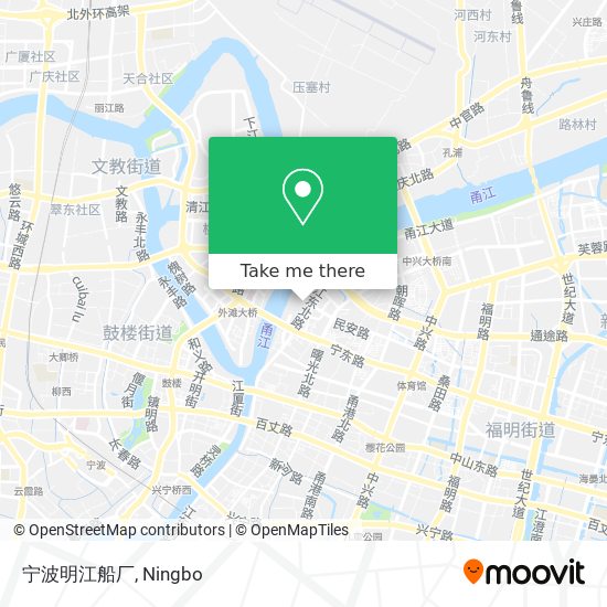 宁波明江船厂 map