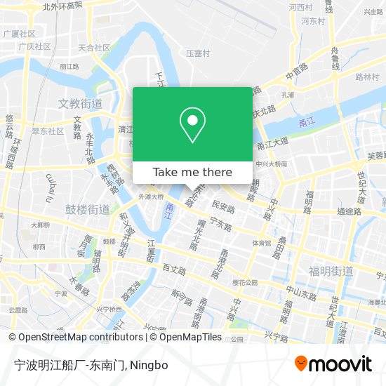 宁波明江船厂-东南门 map