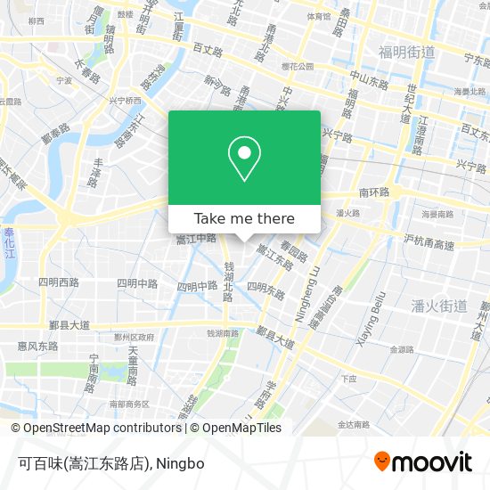 可百味(嵩江东路店) map