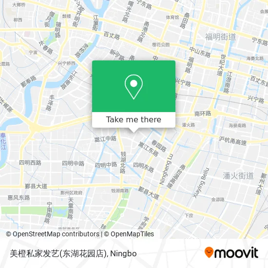 美橙私家发艺(东湖花园店) map