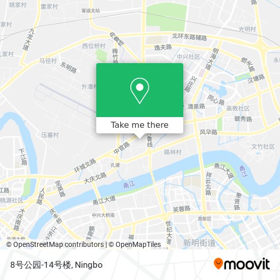 8号公园-14号楼 map