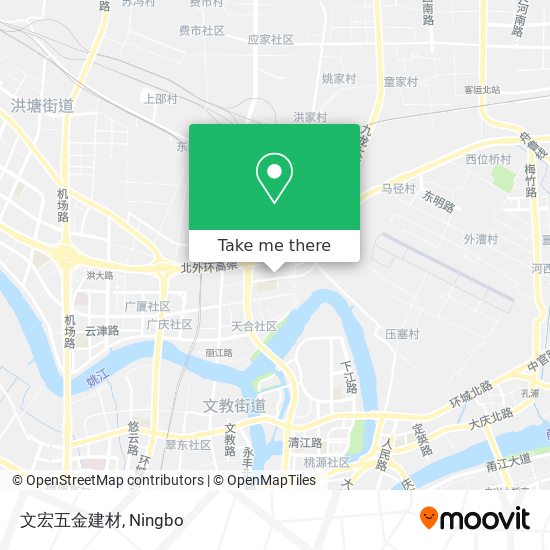 文宏五金建材 map