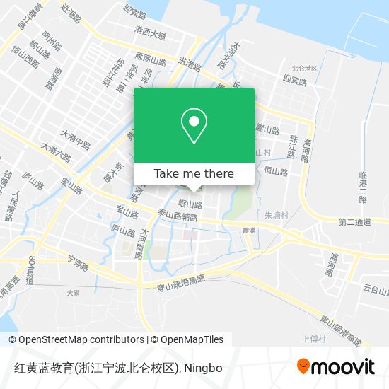 红黄蓝教育(浙江宁波北仑校区) map