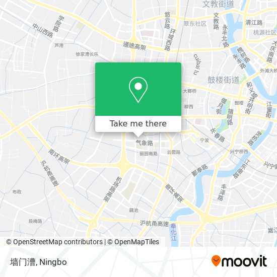 墙门漕 map