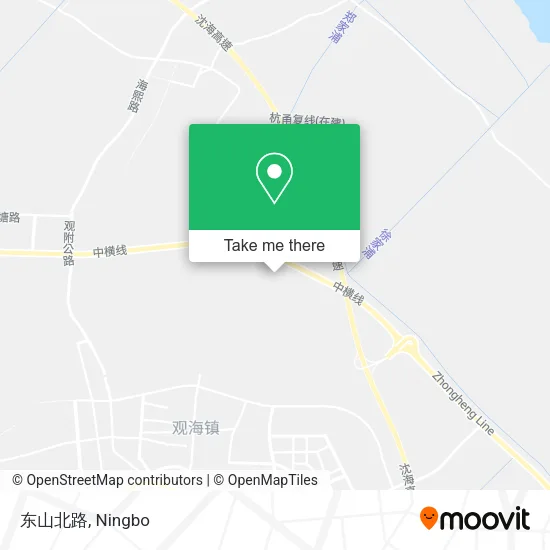 东山北路 map