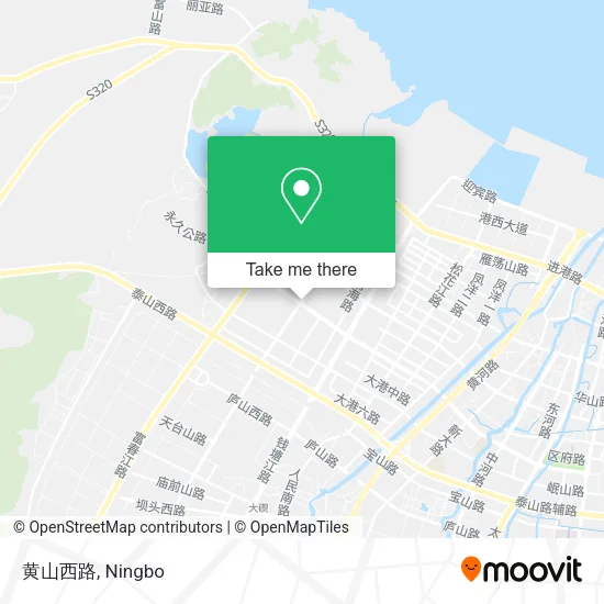 黄山西路 map
