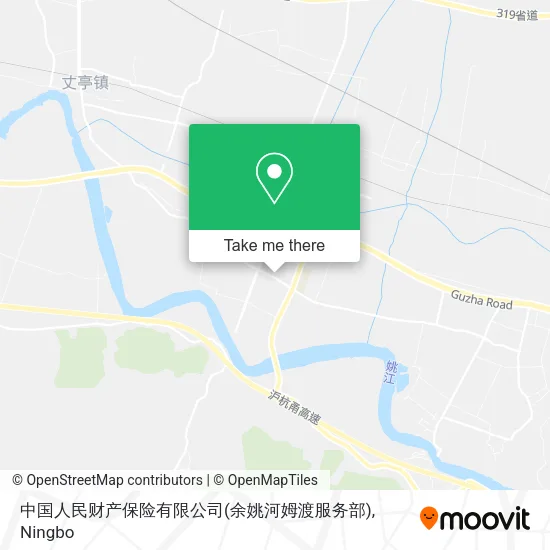 中国人民财产保险有限公司(余姚河姆渡服务部) map