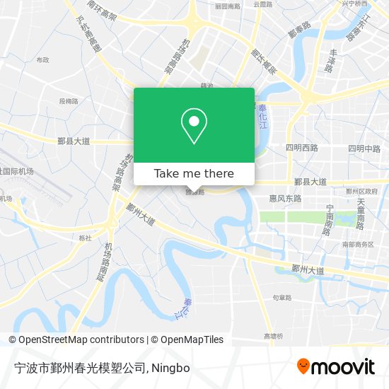 宁波市鄞州春光模塑公司 map