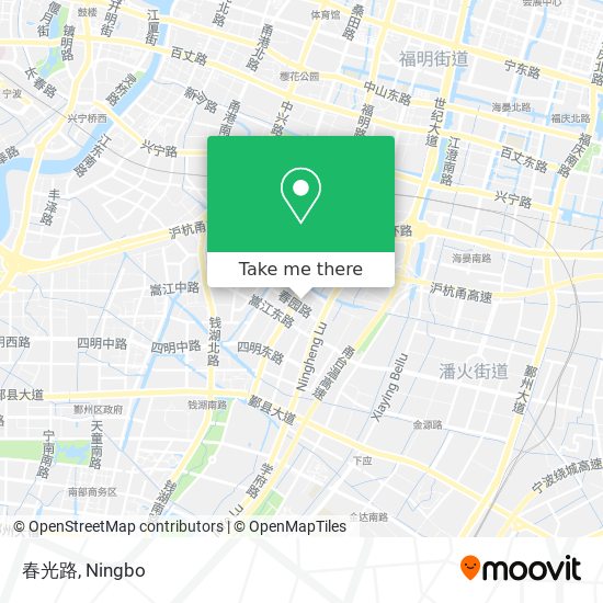 春光路 map