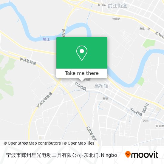 宁波市鄞州星光电动工具有限公司-东北门 map