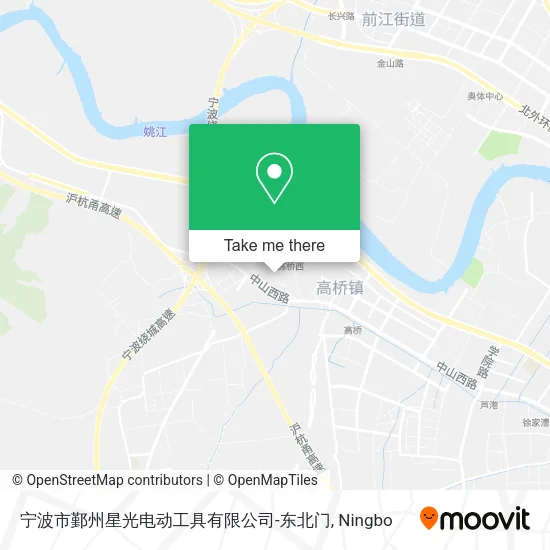 宁波市鄞州星光电动工具有限公司-东北门 map