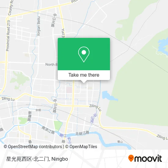 星光苑西区-北二门 map