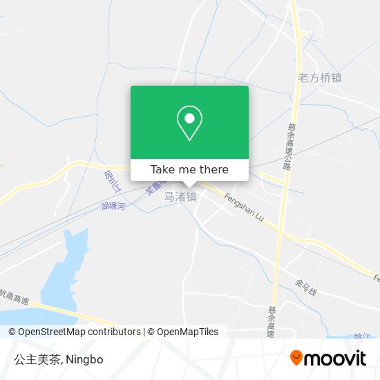 公主美茶 map