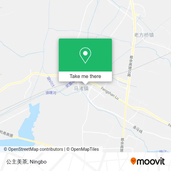公主美茶 map
