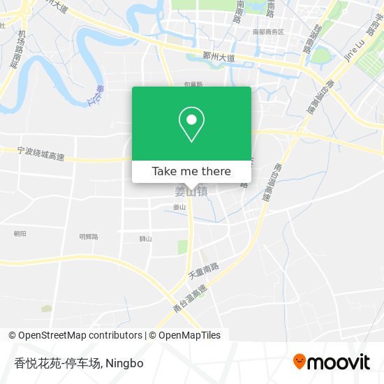 香悦花苑-停车场 map