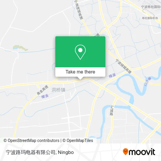 宁波路玛电器有限公司 map