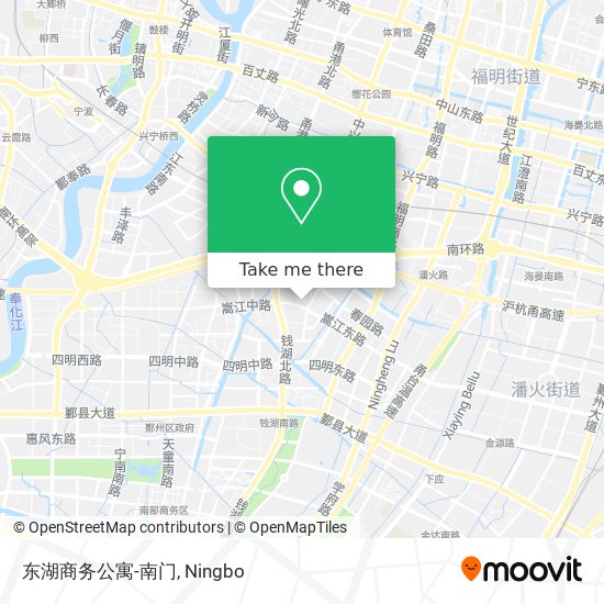 东湖商务公寓-南门 map