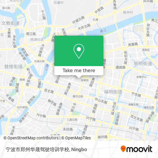 宁波市郑州华晟驾驶培训学校 map