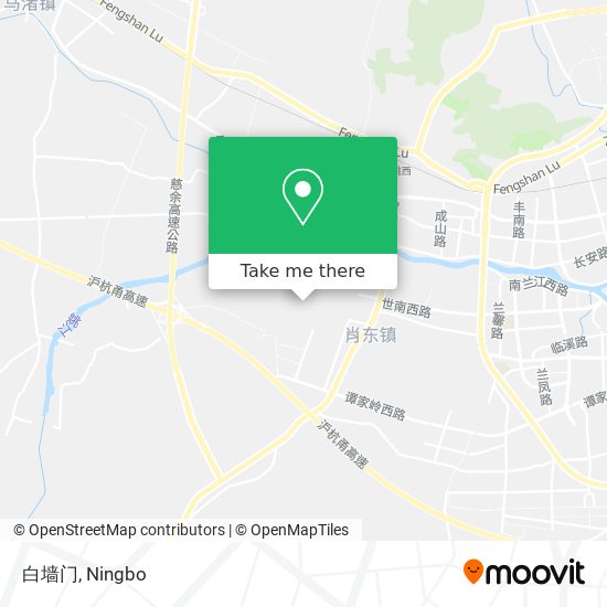 白墙门 map
