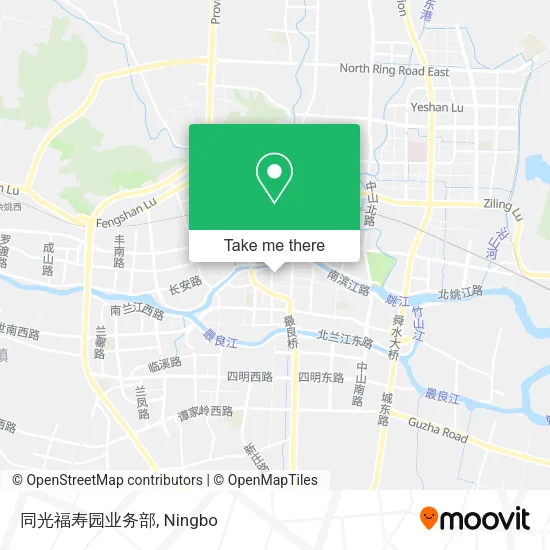 同光福寿园业务部 map