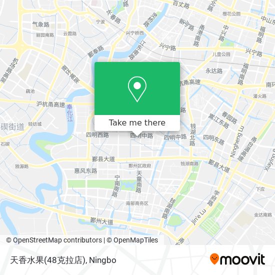 天香水果(48克拉店) map