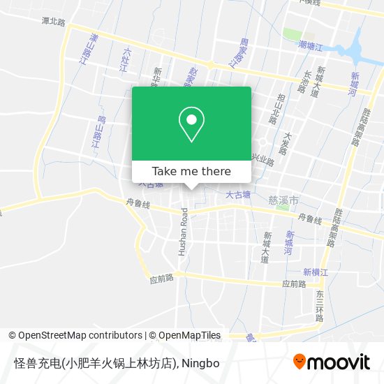 怪兽充电(小肥羊火锅上林坊店) map