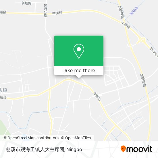 慈溪市观海卫镇人大主席团 map
