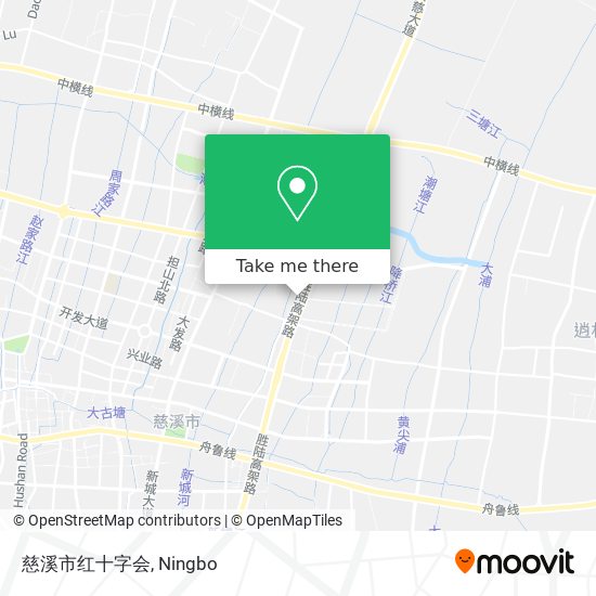 慈溪市红十字会 map